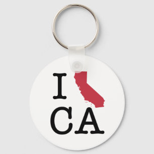 私はカリフォルニアを愛します キーホルダー