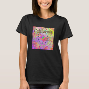 私はカリフォルニアラッキーゴールデンTシャツが大好き Tシャツ
