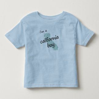 私はカリフォルニア出身の少年だ トドラーTシャツ