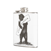 私はカリフォルニア愛します フラスク (左)