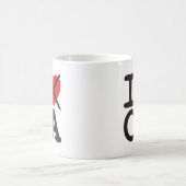 私はカリフォルニア-カリフォルニア--を憎みます コーヒーマグカップ (中央)