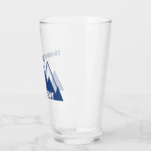 私はカルガリーのアルバータ山に居たい タンブラーグラス (左)