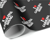 私はカロライナの毛羽織りを愛します ラッピングペーパー (ロールコーナー)