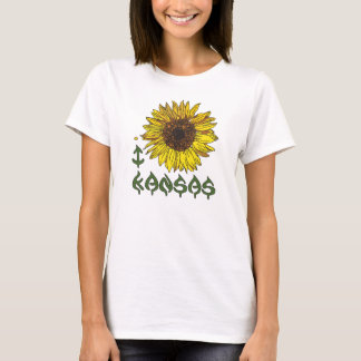 私はカンザスのTシャツを愛します Tシャツ