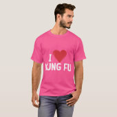 私はカンフーが大好き Tシャツ (正面フル)