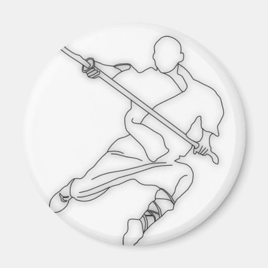 私はカンフー大好き2 マグネット (正面)