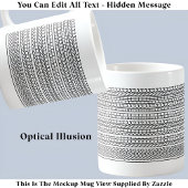 私はカンフー戦う隠されたメッセージ123Bおもしろい コーヒーマグカップ