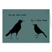 私はカードが嫌いだ (正面横)