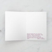 私はカードです サンキューカード (内部)