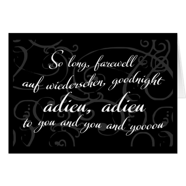 私はカードをやめます (正面横)