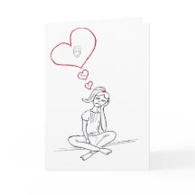 私はカードを恋しく思います