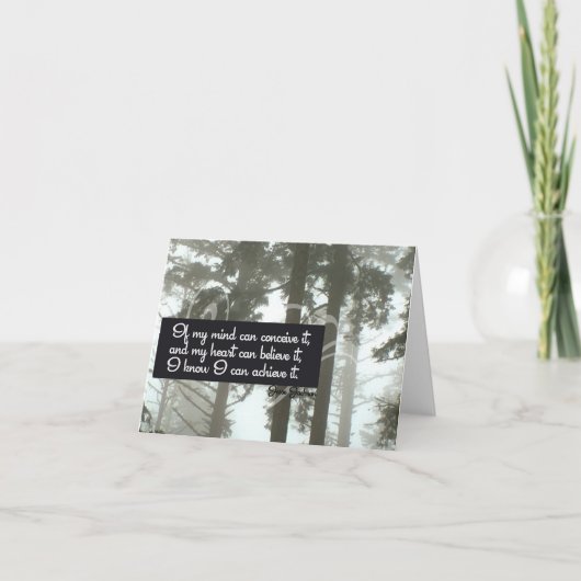 私はカードを獲得できやる気を起こさせるる カード (正面)