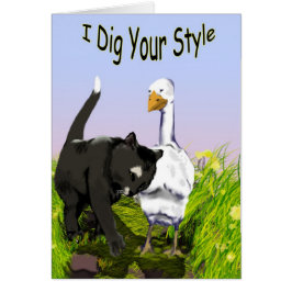 私はカード掘ります