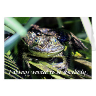 私はカード誰かであり常にたいと思いました