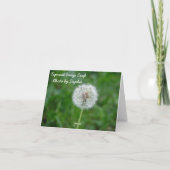 私はカード-孤独な猫--を恋しく思います カード (裏面)