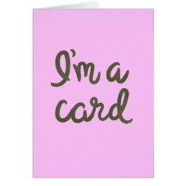 私はカード、duhです