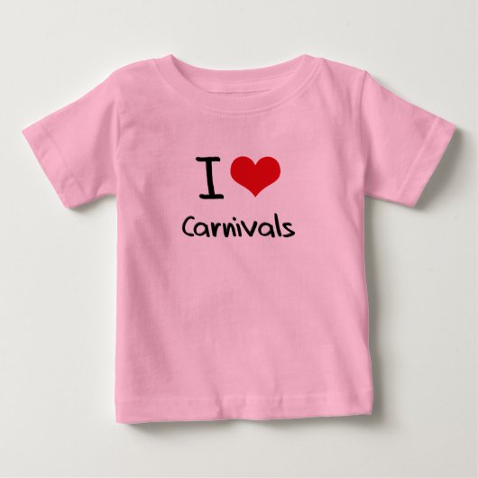 私はカーニバル ベビーTシャツ (正面)