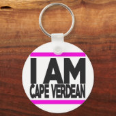 私はカーボベルデーンだ キーホルダー (正面)