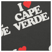 私はカーボベルデ共和国を愛します ファブリック (クローズアップ)