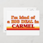 私はカーメルで大きな取引をしている ポストカード (正面/裏面)