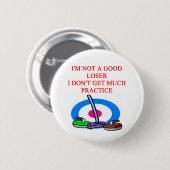 私はカールすることを愛します 缶バッジ (正面&裏面)