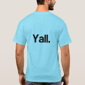 私はカーレスではないです Tシャツ (裏面)