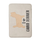 私はカーンテリアバスルームが大好き バスマット (正面縦)