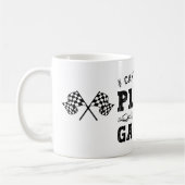 私はガレージの整備士に予定が入らなおもしろいい コーヒーマグカップ (左)