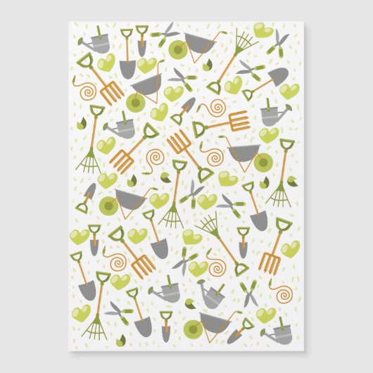 私はガーデニングが大好きだ。 (正面)