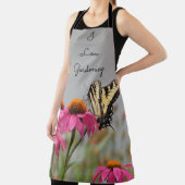 私はガーデニングが大好き – フローラと蝶 エプロン (インサイチュ)