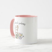 私はガーデニングの水彩画を好む マグカップ (正面左)