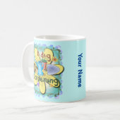 私はガーデニングを掘る コーヒーマグカップ (正面左)