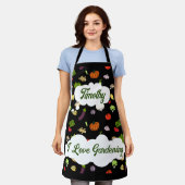 私はガーデニングエプロンが大好き エプロン (着用した状態)