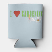 私はガーデニング図解入りの、写真付きの文字 缶クーラー (正面)