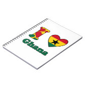 私はガーナを愛している ノートブック (左側)