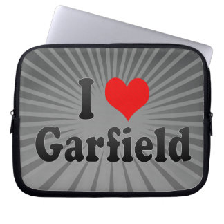 私はガーフィールド、米国を愛します ラップトップスリーブ