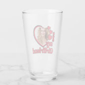 私はガールフレンドが大好カスタムき タンブラーグラス (裏面)