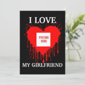 私はガールフレンドのバレンティカスタムーの日が大好き 招待状 (スタンド正面)