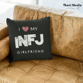 私はガールフレンドの性格特徴バレンタインが大好き クッション