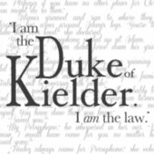 私はキエルダー公爵、ステッカー シール (正面)