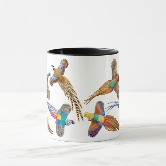 私はキジの信号器のマグを愛します マグカップ (中央)