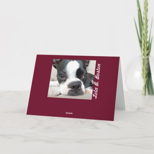 私はキスとの何でも治してもいいです! すぐによく得て下さい カード (裏面)