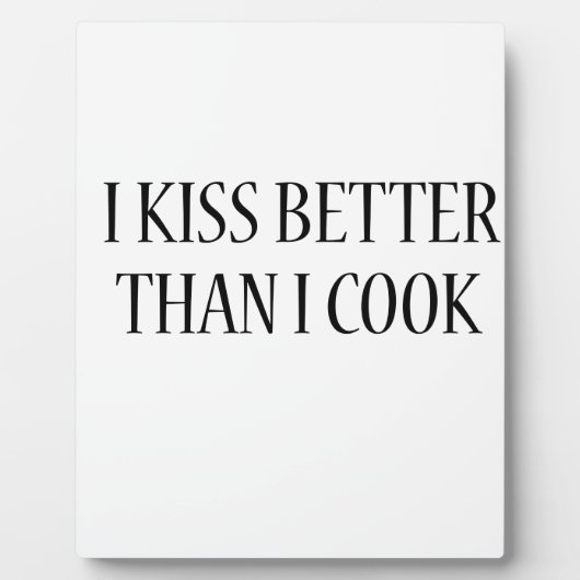 私はキスよりも調理師が良い！ フォトプラーク (正面)