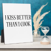 私はキスよりも調理師が良い！ フォトプラーク (側面)