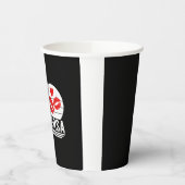 私はキスを奪い、逆にシャツ、キスを奪う 紙コップ (左)