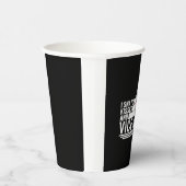 私はキスを奪い、逆にシャツ、キスを奪う 紙コップ (右)