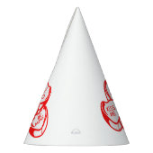 私はキス私は私のバレンタインデーパーティーハット パーティーハット (左)