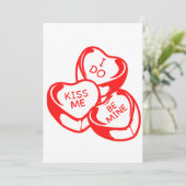 私はキス私は私のバレンタインデー招待状 招待状 (スタンド正面)