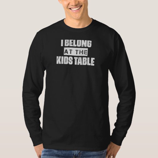 私はキッズテーブルに所属している Tシャツ (正面)