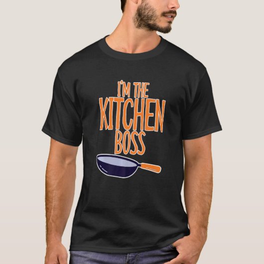 私はキッチンボスプレミアム Tシャツ (正面)